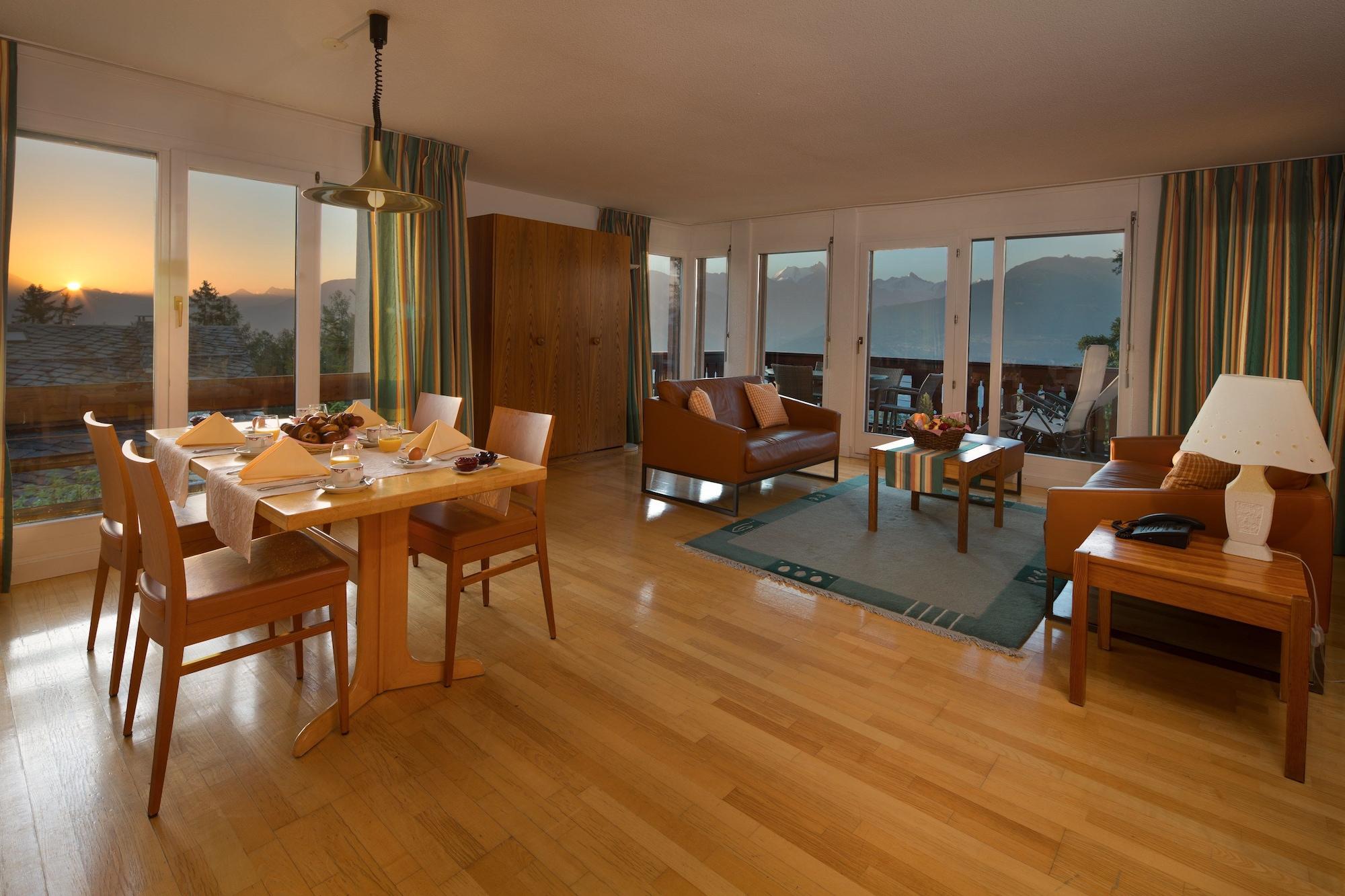 Hotel Helvetia Intergolf Кран-Монтана Экстерьер фото