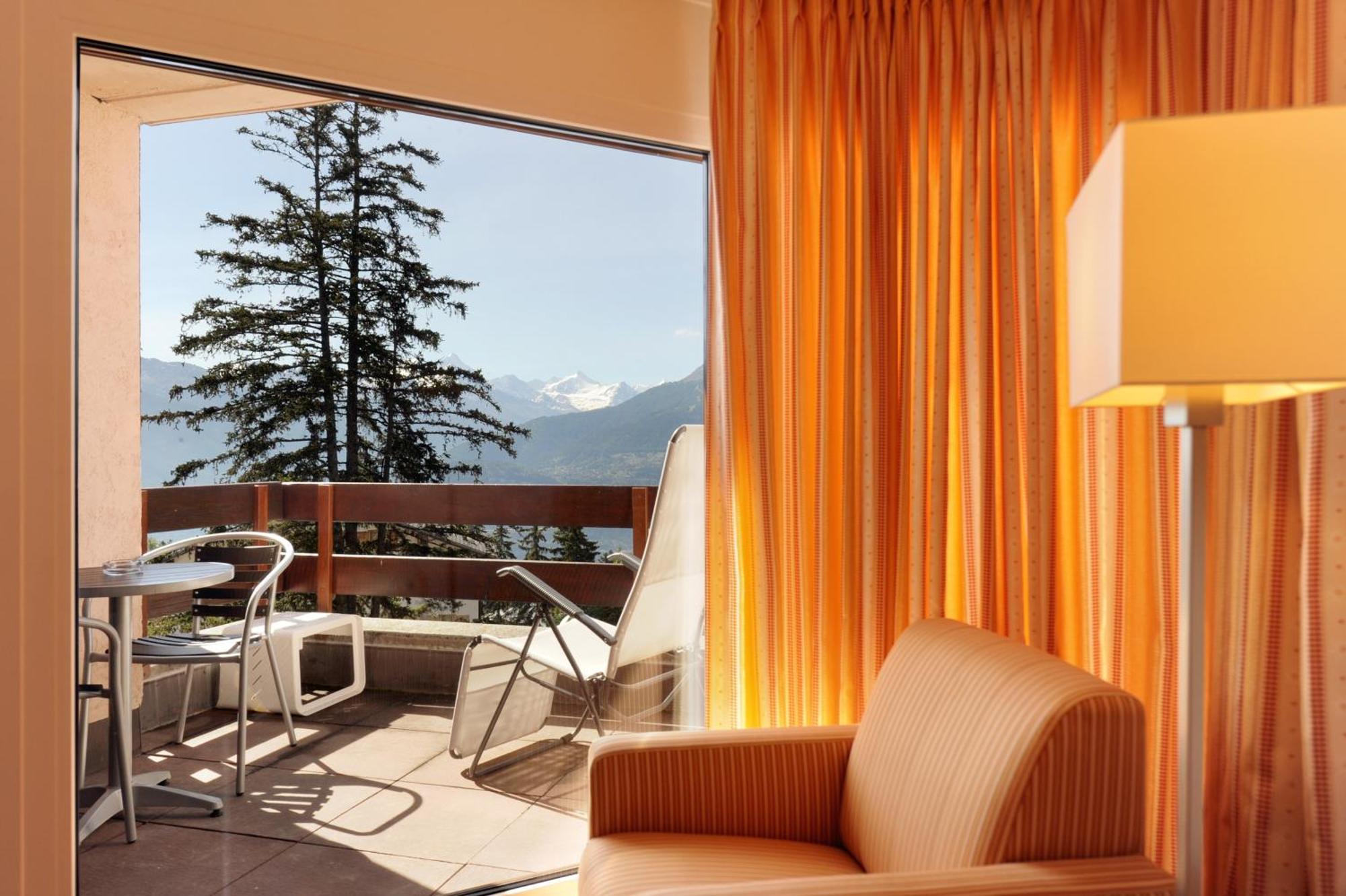 Hotel Helvetia Intergolf Кран-Монтана Экстерьер фото