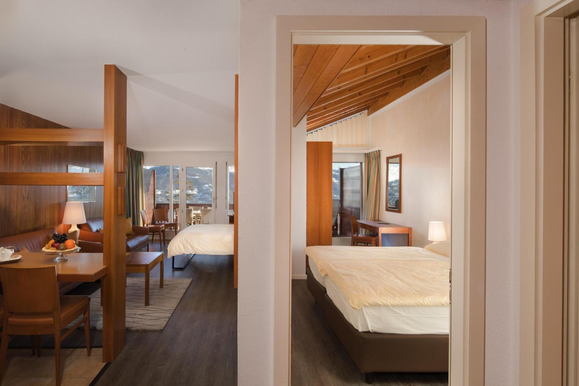 Hotel Helvetia Intergolf Кран-Монтана Экстерьер фото