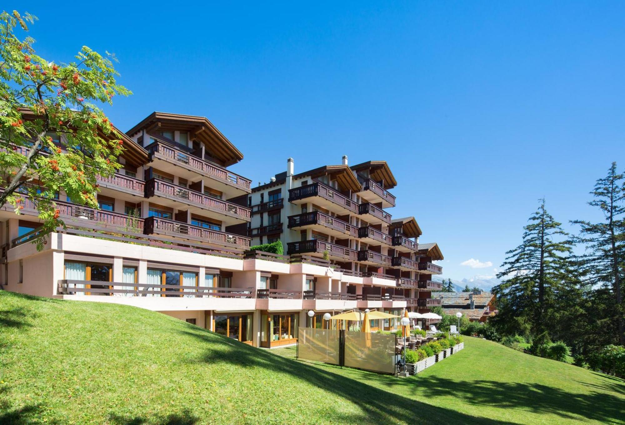 Hotel Helvetia Intergolf Кран-Монтана Экстерьер фото