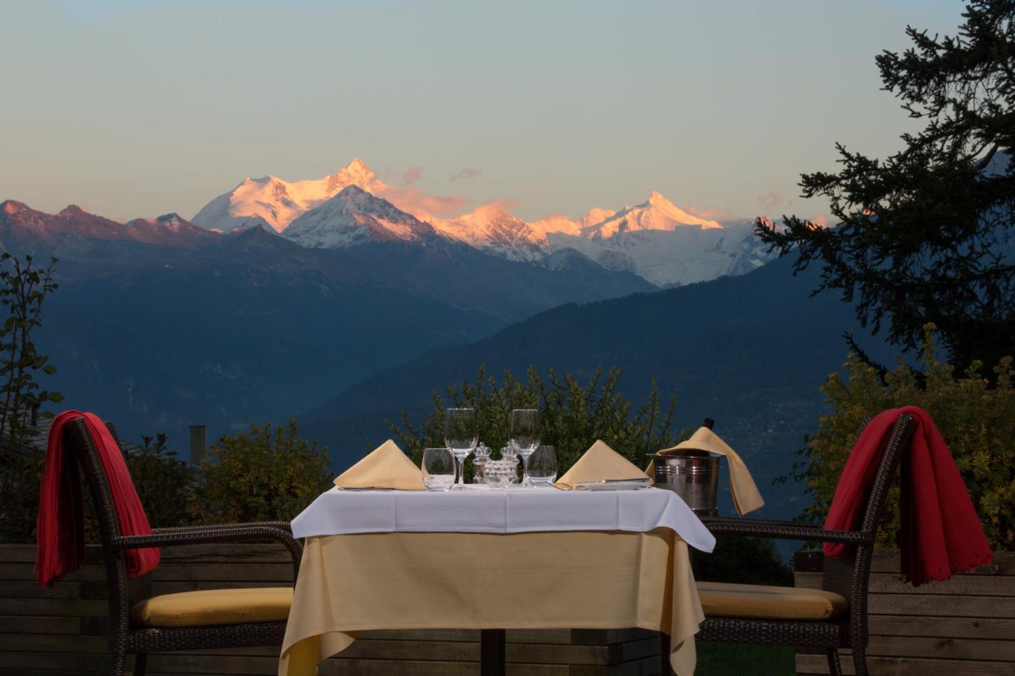 Hotel Helvetia Intergolf Кран-Монтана Экстерьер фото