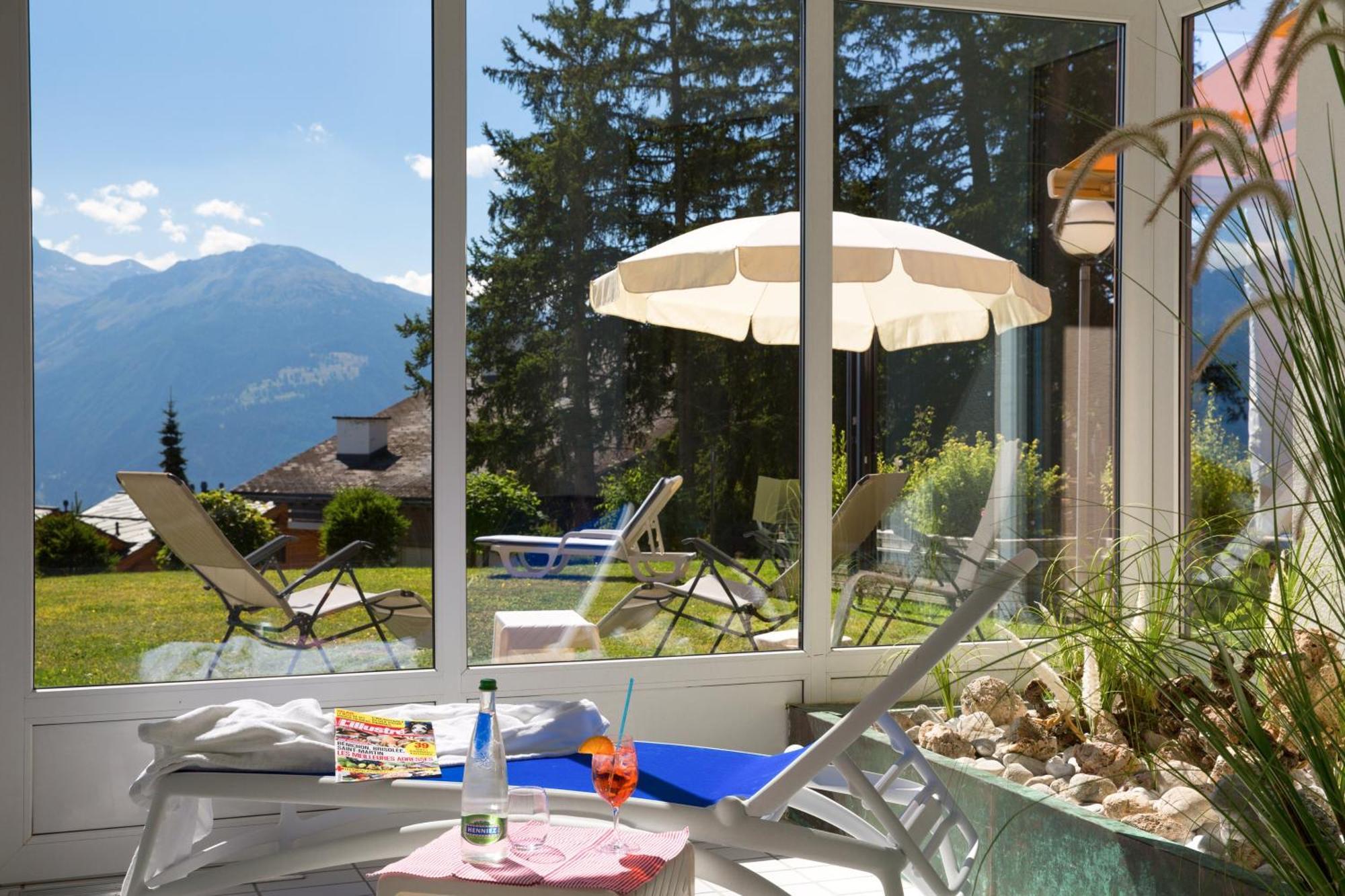 Hotel Helvetia Intergolf Кран-Монтана Экстерьер фото